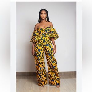 True Fond African Good Bead Jumpsuit